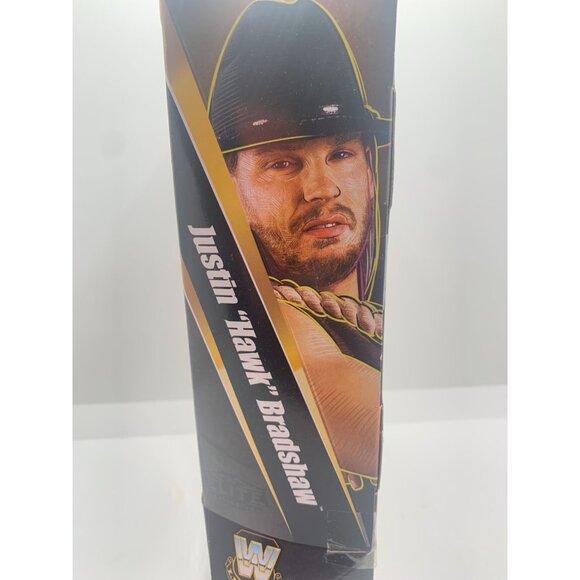 WWE Legends Elite Collection Justin "Hawk" Bradshaw Action Figure Series 25 By M - Picture 2 of 4